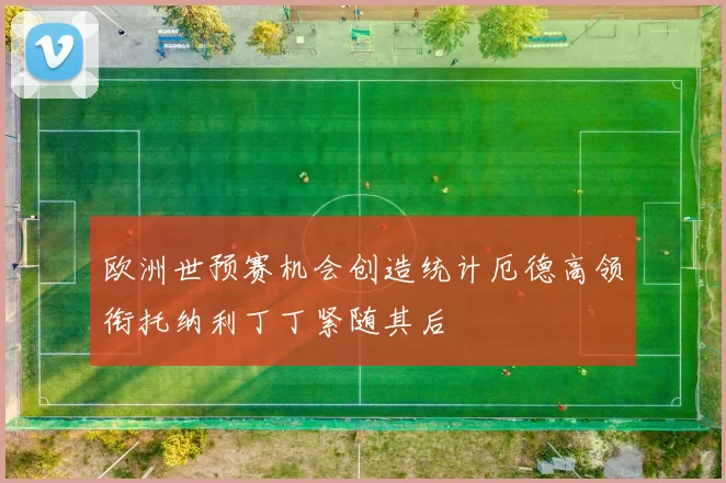 欧洲世预赛机会创造统计厄德高领衔托纳利丁丁紧随其后